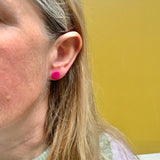 DOT øreringe (pink)