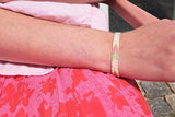 LOOM armbånd (tap - pink, mos, lysegul, lyserød)