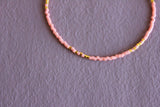 DREAM armbånd (rosa/guld)